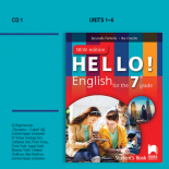 CD 1 Hello! New edition. Аудиодиск № 1 по английски език за 7. клас