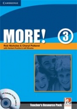 MORE! Level 3 Teacher's Resource Pack with Testbuilder CD-ROM