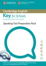 Speaking Test Preparation Pack for KET for Schools Book with DVD