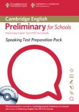 Speaking Test Preparation Pack for PET for Schools Book with DVD