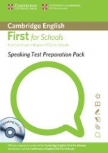 Speaking Test Preparation Pack for First for Schools Book with DVD
