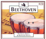 Beethoven - 5CD: Pastorale, Eroica, Moonlight sonata