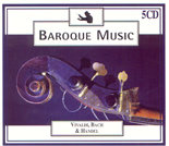 Baroque Music - 5 Cd: Vivaldi, Bach, Handel