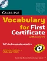 Cambridge Vocabulary for First Certificate + CD Edition with answers + Audio CD