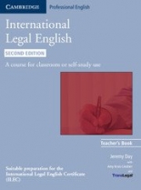 International Legal English Students Book with Audio CD