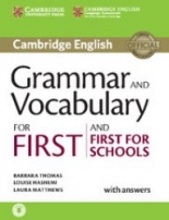Grammar and Vocabulary for First and First for Schools (2015) Book with Answers and Audio