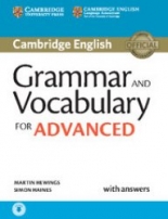 Grammar and Vocabulary for Advanced (2015) Book with Answers and Audio