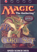 Magic: The Gathering - Advnced: Core Set - Speed Scorch Deck