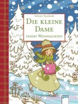 Die kleine Dame feiert Weihnachten
