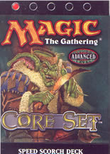 Magic: The Gathering - Advanced - Core Set - Speed scorch deck