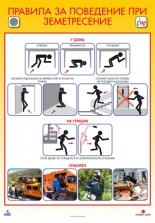 Комплект от 4 дидактични табла „Бедствия и аварии”