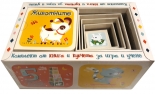 Животните - комплект от книга и кубчета за игра и учене