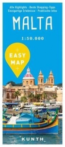 Map Malta Easy Map