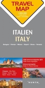 Map Italien Travel Map