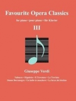 Favourite Opera Classics, fuer Klavier, Bd.3