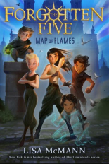 The Forgotten Five, Book 1 Map of Flames