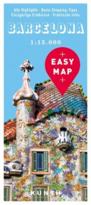 Map Barcelona Easy Map
