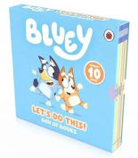 Bluey Let's Do This! Box of 10 Books