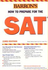 Barron's How to prepare for SAT