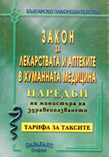 Закон за лекарствата и аптеките в хуманната медицина