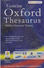 MSDict Concise Oxford English Thesaurus