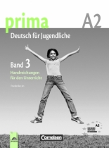 Prima 3, книга за учителя по немски език за 8. клас