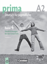 Prima 4, книга за учителя по немски език за 8. клас