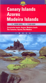 Canary Islands, Azores, Madeira Islands  1:400000, 1: 150000
