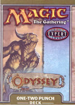 Magic: The gathering (expert )     Odyssey- One-two punch deck