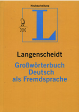 Langenscheidts: Grossworterbuch Deutsch als Fremdsprache