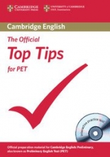 The Official Top Tips for PET Paperback with CD-ROM 