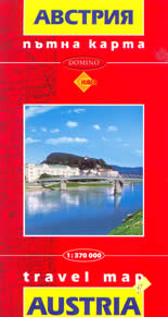 Австрия 1: 370 000 - пътна карта
