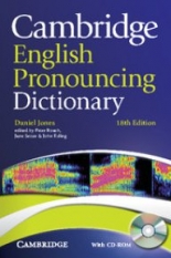 Cambridge English Pronouncing Dictionary + CD 18 ed. Paperback with CD-ROM