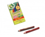 Къси цветни моливи JOLLY KINDERFEST<br>6 цвята
