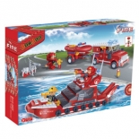 Конструктор: Пожарна кола и лодка
